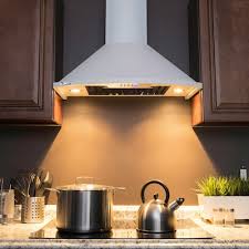 30 White Vented Range Hood